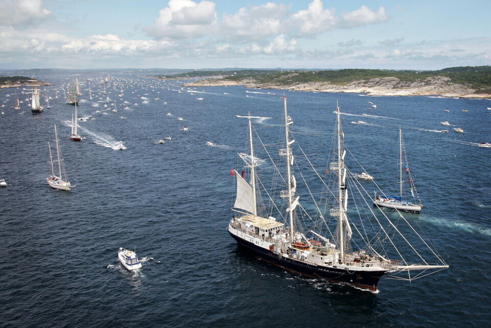 Tall Ships Races gjestet Kristiansand i 2010, men regattaen kommer neppe til Ålesund i 2015. Foto: Tor Erik Schrøder, Scanpix Tall Ships Races gjestet Kristiansand i 2010, men regattaen kommer neppe til Ålesund i 2015. Foto: Tor Erik Schrøder, Scanpix