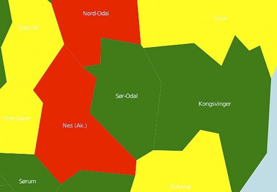 Sjekk hvor åpen din kommune er