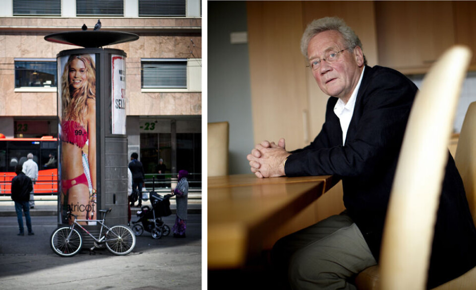 Sivilombudsmann Arne Fliflet kritiserer tidsbruken i saken om innsyn i reklamekontraktene i Oslo. Fotomontasje. Foto: Eivind H. Natvig og Magnus Knutsen Bjørke Sivilombudsmann Arne Fliflet kritiserer tidsbruken i saken om innsyn i reklamekontraktene i Oslo. Fotomontasje. Foto: Eivind H. Natvig og Magnus Knutsen Bjørke