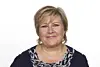 Erna Solberg innrømmer at hun føler et visst forventningspress. Foto: Høyre
