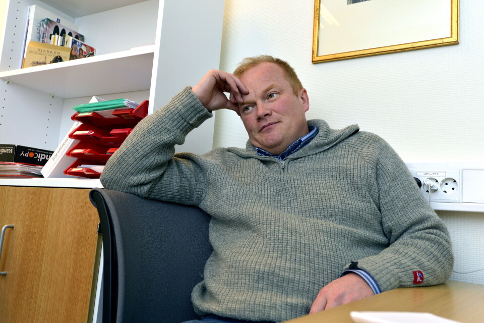 - Vi vil også sende en søknad om å splitte opp fylket etter inndelingsloven sa påtroppende fylkesrådsleder Bjørn Inge Mo (Ap). FOTO: TERJE MORTENSEN / VG - Vi vil også sende en søknad om å splitte opp fylket etter inndelingsloven sa påtroppende fylkesrådsleder Bjørn Inge Mo (Ap). FOTO: TERJE MORTENSEN / VG