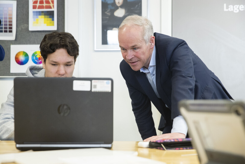 Kunnskapsminister Jan Tore Sanner sier han mener det er viktig å sikre at alle elever, uansett hvilket fylke de bor i, får større mulighet til å velge hvilken videregående skole de vil gå på. Foto: Berit Roald / NTB scanpix Kunnskapsminister Jan Tore Sanner sier han mener det er viktig å sikre at alle elever, uansett hvilket fylke de bor i, får større mulighet til å velge hvilken videregående skole de vil gå på. Foto: Berit Roald / NTB scanpix