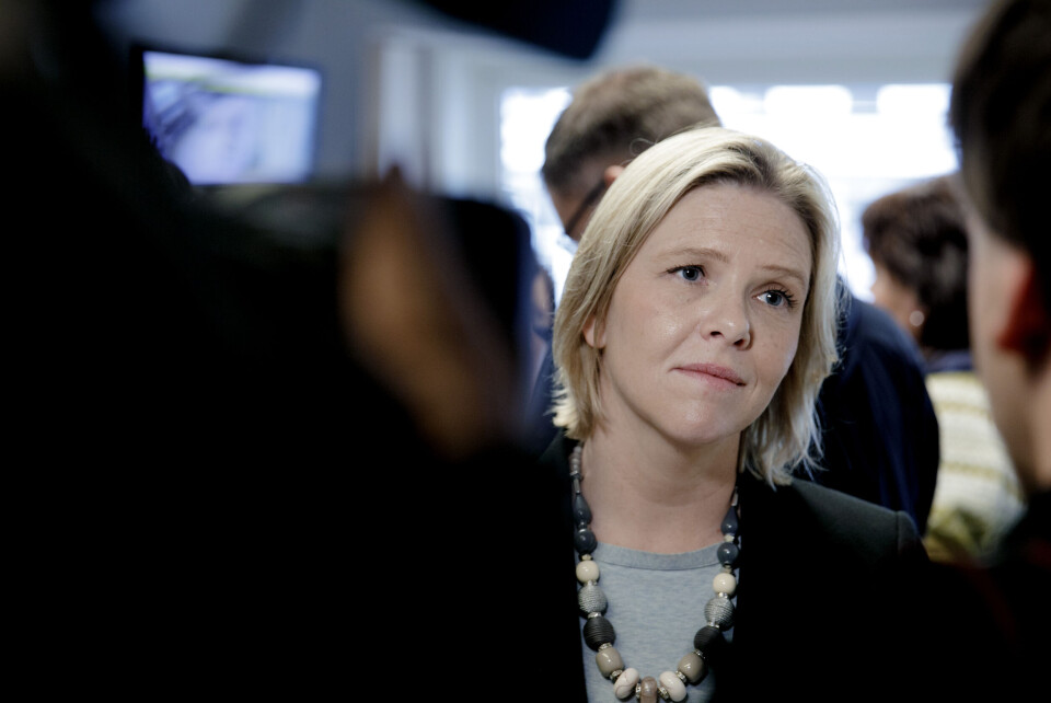 Eldre- og folkehelseminister Sylvi Listhaug vil forskriftsfeste at par som ønsker det skal få bo sammen på sykehjem. Foto: Paul Sigve Amundsen / NTB scanpix Eldre- og folkehelseminister Sylvi Listhaug vil forskriftsfeste at par som ønsker det skal få bo sammen på sykehjem. Foto: Paul Sigve Amundsen / NTB scanpix