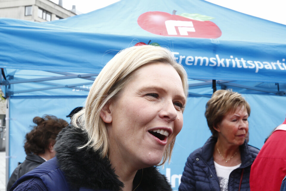 Sylvi Listhaug (Frp) er klar for regjeringscomeback, et drøyt år etter at hun måtte gå av som justisminister. Foto: Terje Pedersen / NTB scanpix Sylvi Listhaug (Frp) er klar for regjeringscomeback, et drøyt år etter at hun måtte gå av som justisminister. Foto: Terje Pedersen / NTB scanpix