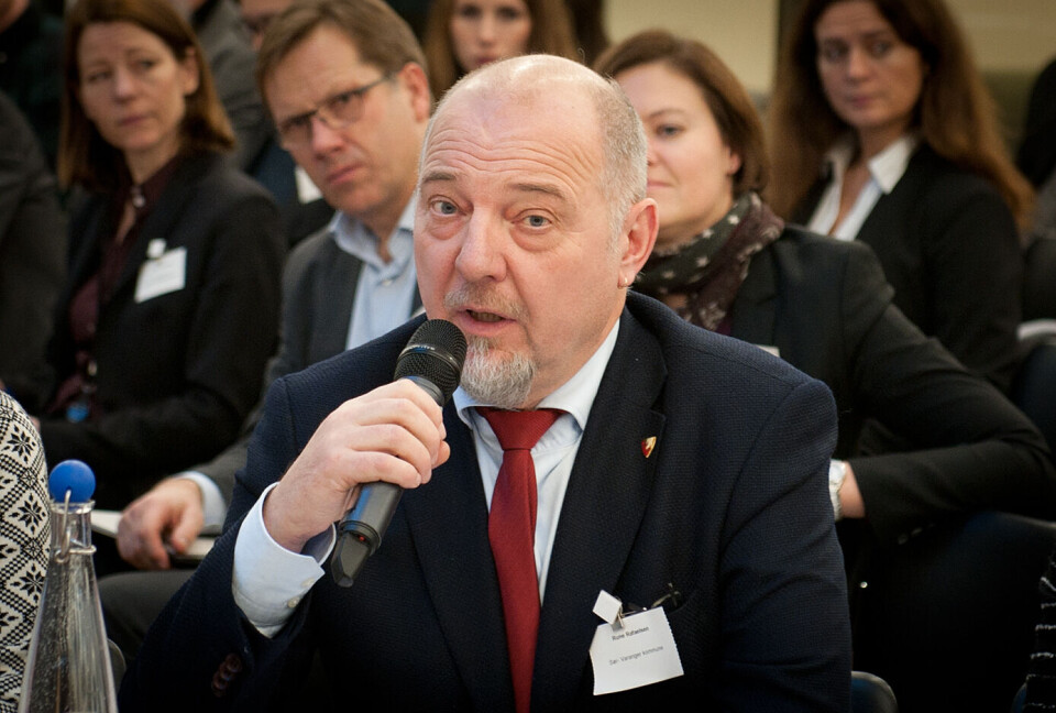– Vi hadde klare kontrakter om løpende betaling av våre utgifter, men opplever at UDI har opptrådt lite profesjonelt, og at de begår regelrett løftebrudd, sier ordfører Rune Rafaelsen (Ap). Arkivfoto: Terje Lien – Vi hadde klare kontrakter om løpende betaling av våre utgifter, men opplever at UDI har opptrådt lite profesjonelt, og at de begår regelrett løftebrudd, sier ordfører Rune Rafaelsen (Ap). Arkivfoto: Terje Lien