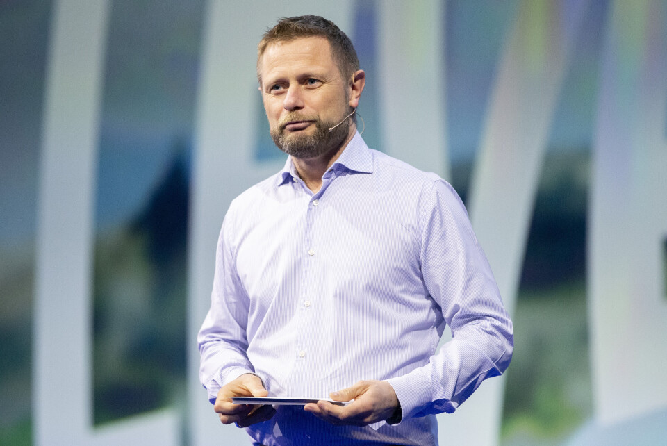 Helseminister Bent Høie vil innføre felles digitale pasientjournaler i kommunale helse- og omsorgstjenester.Foto: Fredrik Hagen / NTB scanpix Helseminister Bent Høie vil innføre felles digitale pasientjournaler i kommunale helse- og omsorgstjenester.Foto: Fredrik Hagen / NTB scanpix