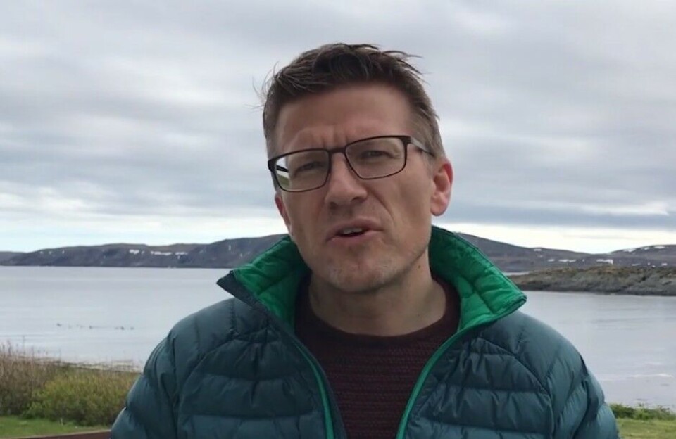 Ørjan Jensen (MDG) blir ordfører i Vardø: Skjermdump: Vardø MDG Ørjan Jensen (MDG) blir ordfører i Vardø: Skjermdump: Vardø MDG