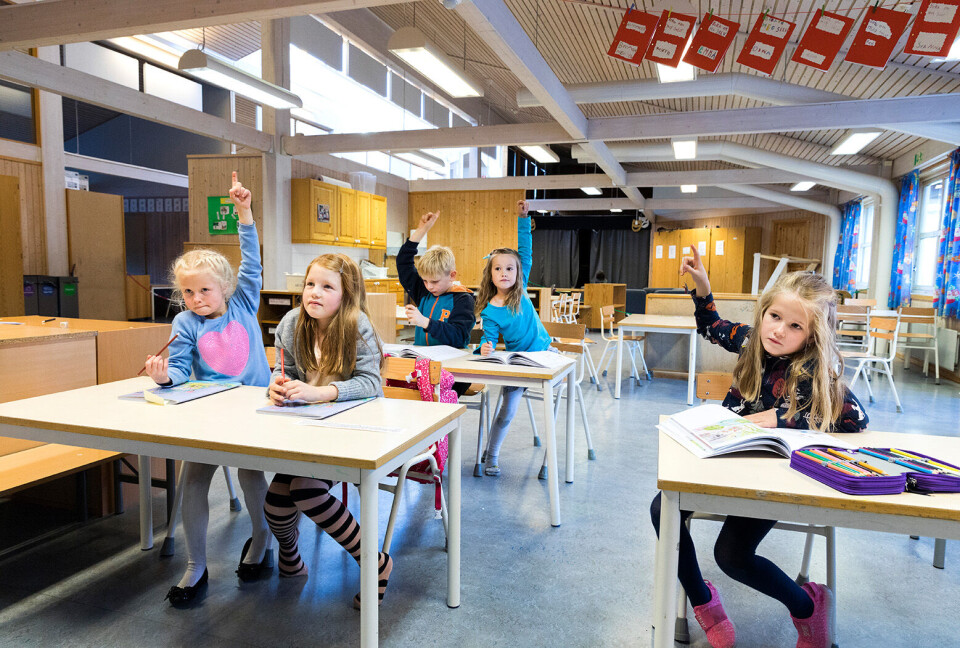 Regjeringen ber kommunene teste ut ordninger for fleksibel skolestart. Foto: Gorm Kallestad / NTB scanpix Regjeringen ber kommunene teste ut ordninger for fleksibel skolestart. Foto: Gorm Kallestad / NTB scanpix