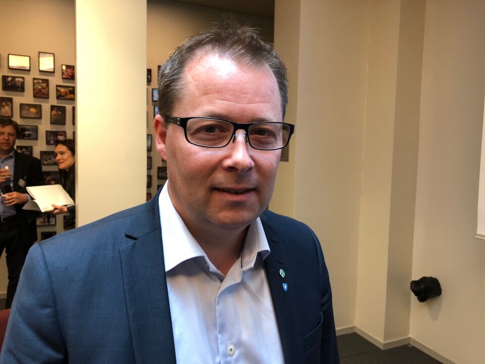 Nestleder Bjørn Arild Gram representerte KS på høringen om kommuneloven på Stortinget tirsdag. Foto: Terje Lien Nestleder Bjørn Arild Gram representerte KS på høringen om kommuneloven på Stortinget tirsdag. Foto: Terje Lien