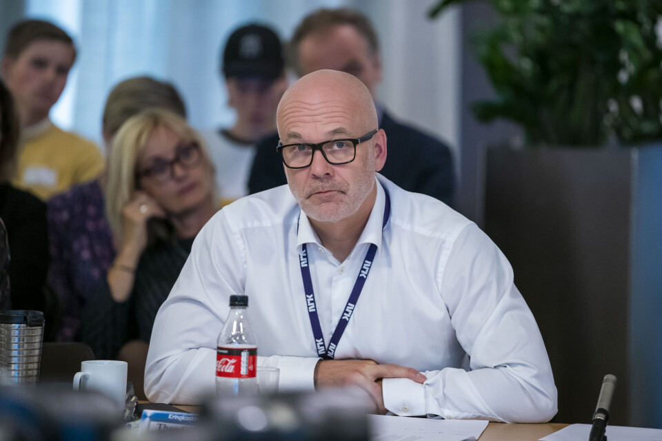 Kringkastingssjef Thor Gjermund Eriksen medgir at NRK ikke hadde tenkt godt nok gjennom alle de prinsipielle sidene ved å manipulere et valg under et møte i Kringkastingsrådet. Foto: Heiko Junge / NTB scanpix Kringkastingssjef Thor Gjermund Eriksen medgir at NRK ikke hadde tenkt godt nok gjennom alle de prinsipielle sidene ved å manipulere et valg under et møte i Kringkastingsrådet. Foto: Heiko Junge / NTB scanpix