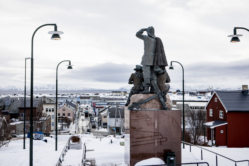 Netto driftsresultat i Finnmark er bra, men består i stor grad av inntekter som kommunen er pliktig til å sette på bundet fond. Fylkeskommunen har hovedsete i Vadsø, hvor bildet er fra. Foto: Magnus Knutsen Bjørke Netto driftsresultat i Finnmark er bra, men består i stor grad av inntekter som kommunen er pliktig til å sette på bundet fond. Fylkeskommunen har hovedsete i Vadsø, hvor bildet er fra. Foto: Magnus Knutsen Bjørke