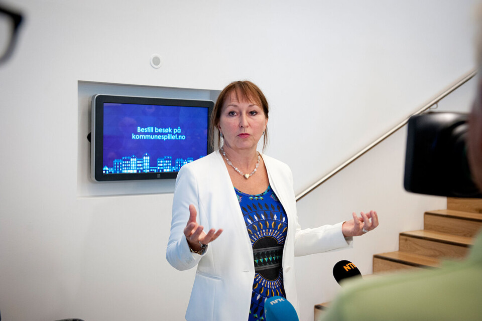 Styreleder i KS Gunn Marit Helgesen er bekymret for de nye tallene presentert om trusler mot lokalpolitikere. Arkivfoto: Terje Lien Styreleder i KS Gunn Marit Helgesen er bekymret for de nye tallene presentert om trusler mot lokalpolitikere. Arkivfoto: Terje Lien