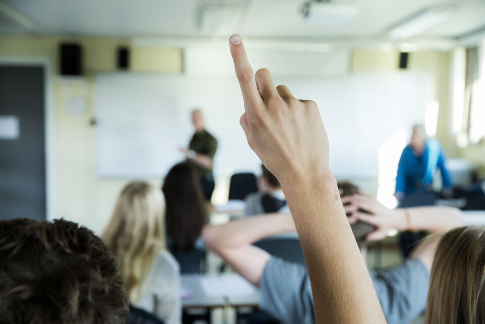 Fra høsten skal 9. klasse på ungdomsskolen og 1. klasse på videregående skoler i Oslo lære mer om sex og trakassering. Illustrasjonsfoto: Berit Roald / NTB scanpix Fra høsten skal 9. klasse på ungdomsskolen og 1. klasse på videregående skoler i Oslo lære mer om sex og trakassering. Illustrasjonsfoto: Berit Roald / NTB scanpix