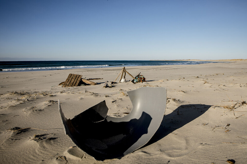 I Norge stammer om lag 45 prosent av strandsøpla fra personlig forbruk. Avfall fra maritim sektor står for rundt 37 prosent. Arkivfoto: Magnus Knutsen Bjørke I Norge stammer om lag 45 prosent av strandsøpla fra personlig forbruk. Avfall fra maritim sektor står for rundt 37 prosent. Arkivfoto: Magnus Knutsen Bjørke