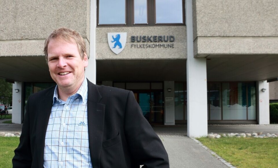 Georg Smedhus skal lede sammenslåingen i Indre Østfold. Foto: Buskerud fylkeskommune Georg Smedhus skal lede sammenslåingen i Indre Østfold. Foto: Buskerud fylkeskommune