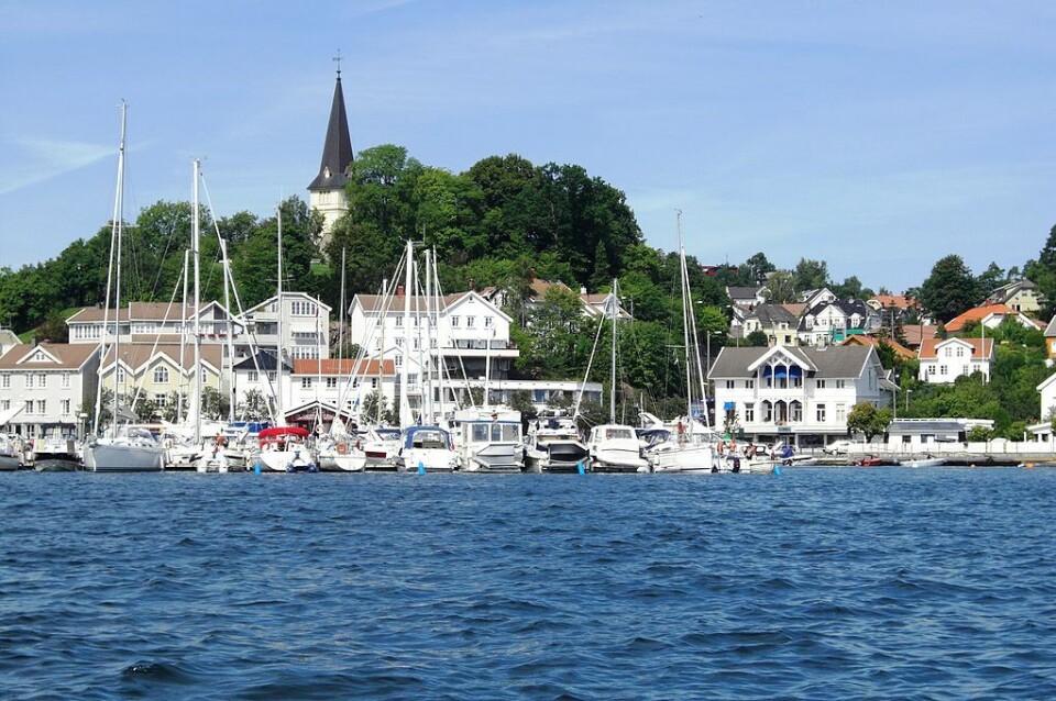 Grimstad blir ikke senter i en ny nabokommune til Kristiansand, etter at Birkenes og Lillesand har valgt å legge saken død. Foto: Colliekar/Wikimedia. Creative Commons-lisens Grimstad blir ikke senter i en ny nabokommune til Kristiansand, etter at Birkenes og Lillesand har valgt å legge saken død. Foto: Colliekar/Wikimedia. Creative Commons-lisens