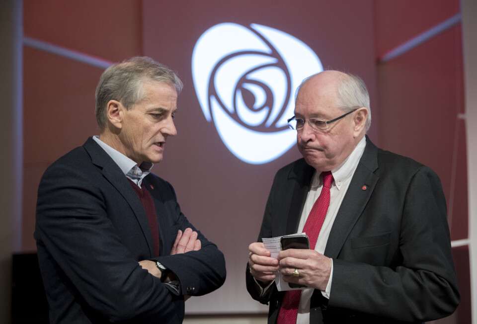 Martin Kolberg sier det er uaktuelt å kopiere Aps Oslo-samarbeid med Rødt og MDG på nasjonalt plan. Jonas Gahr Støre har også vanskelig for å se for seg et formalisert samarbeid med Rødt. Arkivfoto: Vidar Ruud/NTB scanpix Martin Kolberg sier det er uaktuelt å kopiere Aps Oslo-samarbeid med Rødt og MDG på nasjonalt plan. Jonas Gahr Støre har også vanskelig for å se for seg et formalisert samarbeid med Rødt. Arkivfoto: Vidar Ruud/NTB scanpix