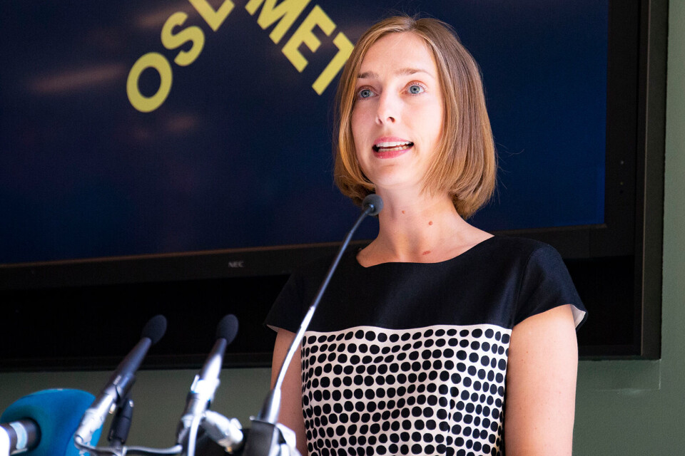 Regjeringen, her ved Forsknings- og høyere utdanningsminister Iselin Nybø, har besluttet å videreføre forkurset i matematikk for lærerstudenter som fikk karakteren 3 i den enkleste matten på VGS. Foto: Fredrik Hagen / NTB scanpix. Regjeringen, her ved Forsknings- og høyere utdanningsminister Iselin Nybø, har besluttet å videreføre forkurset i matematikk for lærerstudenter som fikk karakteren 3 i den enkleste matten på VGS. Foto: Fredrik Hagen / NTB scanpix.