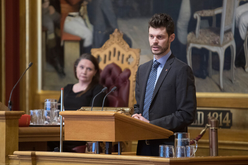Rødt-leder Bjørnar Moxnes kan glede seg over sterk medlemsvekst de siste ukene. Foto: Ole Berg-Rusten / NTB scanpix Rødt-leder Bjørnar Moxnes kan glede seg over sterk medlemsvekst de siste ukene. Foto: Ole Berg-Rusten / NTB scanpix