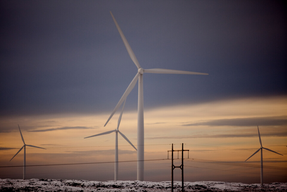 NVE har pekt ut 13 nye områder som egner seg for vindkraft. Bildet er fra Smøla på Nordmøre. Arkivfoto: Eivind Natvig NVE har pekt ut 13 nye områder som egner seg for vindkraft. Bildet er fra Smøla på Nordmøre. Arkivfoto: Eivind Natvig