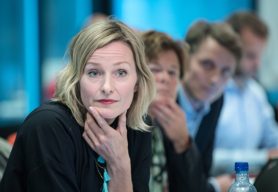 Oslos skolebyråd Inga Marte Thorkildsen (SV) avviste overfor komiteen å utdype hva samarbeidsproblemene med Utdanningsetaten dreier seg om, av hensyn til behandlingen av varslingssakene mot henne. Foto: Vidar Ruud / NTB scanpix Oslos skolebyråd Inga Marte Thorkildsen (SV) avviste overfor komiteen å utdype hva samarbeidsproblemene med Utdanningsetaten dreier seg om, av hensyn til behandlingen av varslingssakene mot henne. Foto: Vidar Ruud / NTB scanpix