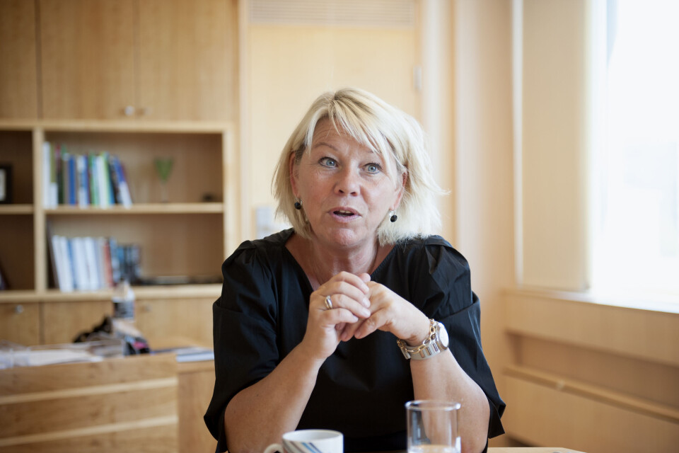 Kommunalminister Monica Mæland (H) setter i gang gransking av Tolga kommune. Foto: Terje Lien Kommunalminister Monica Mæland (H) setter i gang gransking av Tolga kommune. Foto: Terje Lien