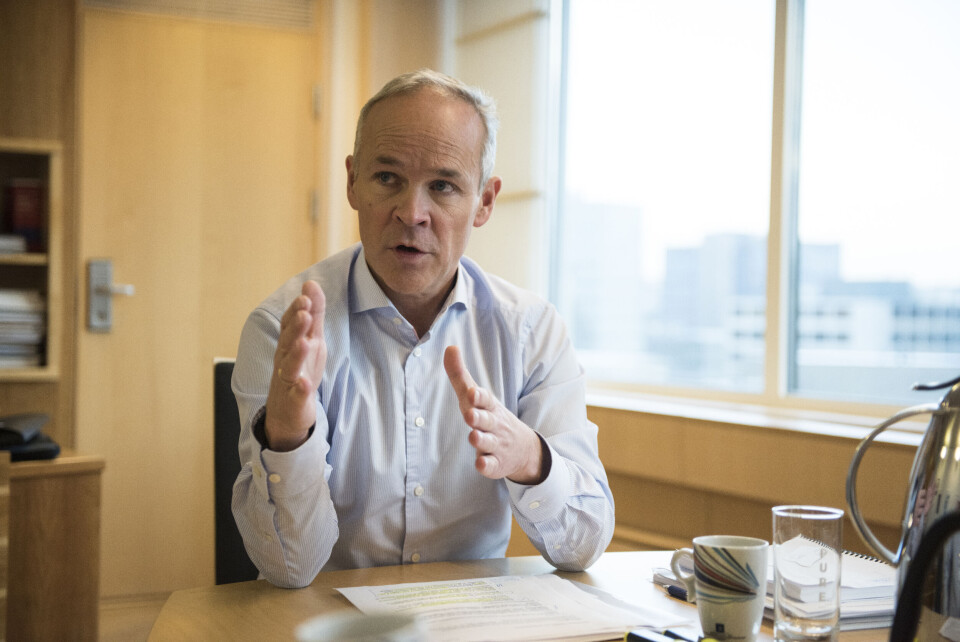 – Det nordligste fylkesmannsembetet vil få sterkere fagmiljø noe som vil komme kommunene, innbyggerne og næringslivet til gode, sier kommunal- og moderniseringsminister Jan Tore Sanner (H). Arkivfoto: Lisa Rypeng – Det nordligste fylkesmannsembetet vil få sterkere fagmiljø noe som vil komme kommunene, innbyggerne og næringslivet til gode, sier kommunal- og moderniseringsminister Jan Tore Sanner (H). Arkivfoto: Lisa Rypeng