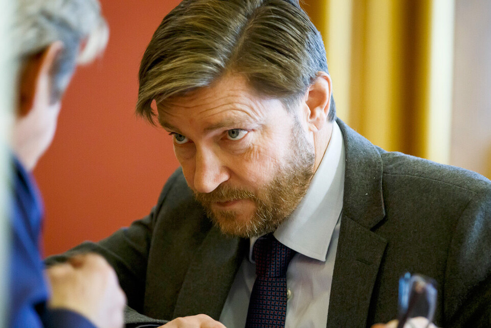 Frps Christian Tybring-Gjedde avviste at Norge bør bruke ressurser på norskopplæring og integreringstiltak for flyktningene fra Syria. Heiko Junge / NTB scanpix Frps Christian Tybring-Gjedde avviste at Norge bør bruke ressurser på norskopplæring og integreringstiltak for flyktningene fra Syria. Heiko Junge / NTB scanpix