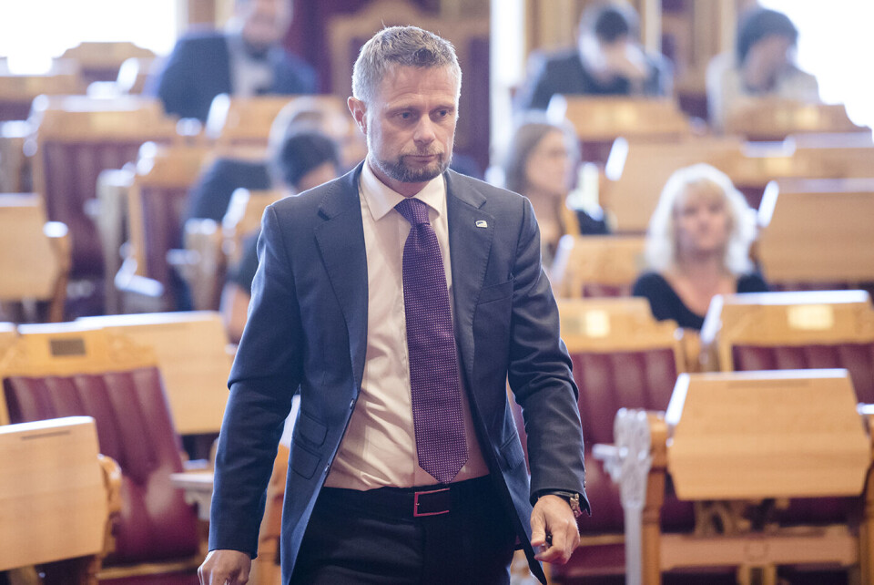 Helse- og omsorgsminister Bent Høie (H) har snudd i synet på hvordan det statlige eierskapet til spesialisthelsetjenesten skal organiseres. Foto: Helse- og omsorgsminister Bent Høie (H) har snudd i synet på hvordan det statlige eierskapet til spesialisthelsetjenesten skal organiseres. Foto: