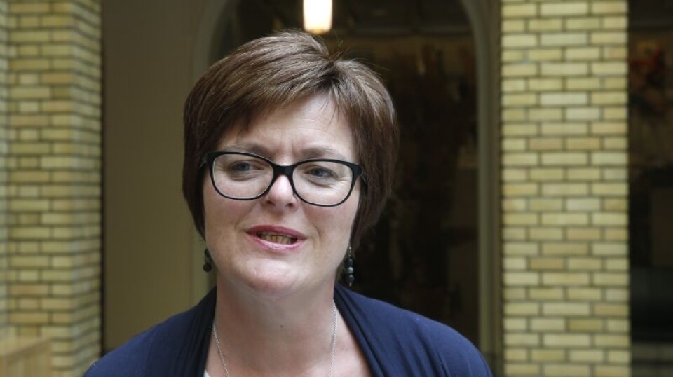 Heidi Greni (Sp) har lagt fram forslag om å oppheve tvangssammenslåingene som Stortinget vedtok før sommeren. Foto: Vidar Ruud / NTB scanpix Heidi Greni (Sp) har lagt fram forslag om å oppheve tvangssammenslåingene som Stortinget vedtok før sommeren. Foto: Vidar Ruud / NTB scanpix