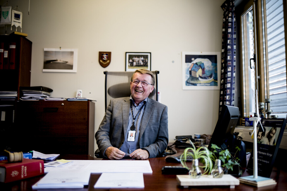 Hvaler kommune ville gått med store underskudd uten eiendomsskatten. Her er ordfører Eivind Borge (Frp). Foto: Magnus Knutsen Bjørke Hvaler kommune ville gått med store underskudd uten eiendomsskatten. Her er ordfører Eivind Borge (Frp). Foto: Magnus Knutsen Bjørke