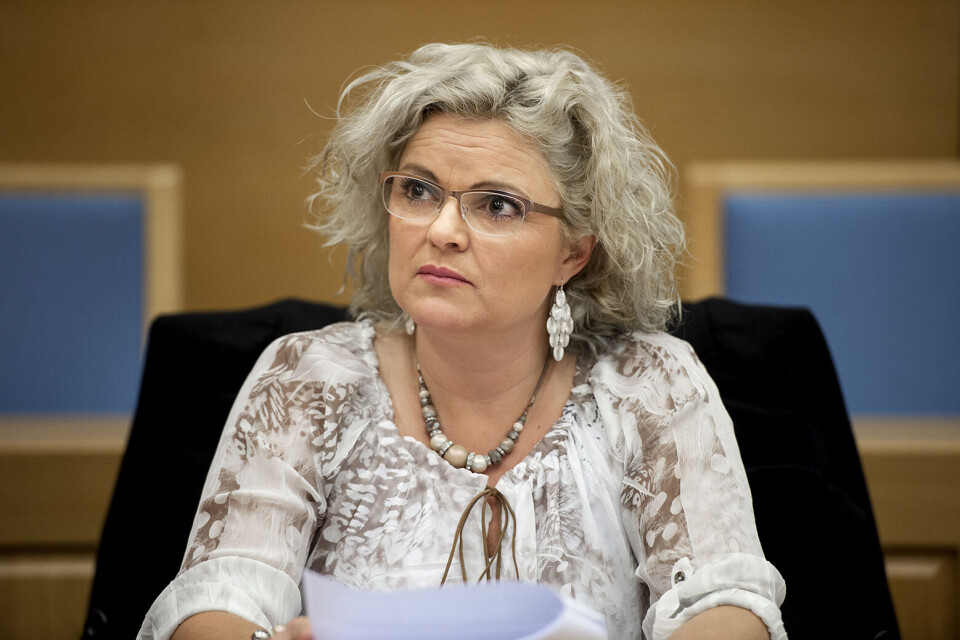 Merete Hodne har meldt overgang fra Demokratene til Frp, men sier at hun kun er støttemedlem og beskriver seg ikke som en politiker. Foto: Carina Johansen / NTB scanpix Merete Hodne har meldt overgang fra Demokratene til Frp, men sier at hun kun er støttemedlem og beskriver seg ikke som en politiker. Foto: Carina Johansen / NTB scanpix