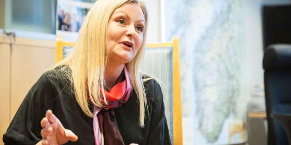 Klarer Mette Gundersen å vinne ledervervet fra Gunn Marit Helgesen? Det får du vite ved å følge med på Kommunal Rapports løpende dekning fra landstinget i KS 15.-17. februar. Foto: Lisa Rypeng Klarer Mette Gundersen å vinne ledervervet fra Gunn Marit Helgesen? Det får du vite ved å følge med på Kommunal Rapports løpende dekning fra landstinget i KS 15.-17. februar. Foto: Lisa Rypeng