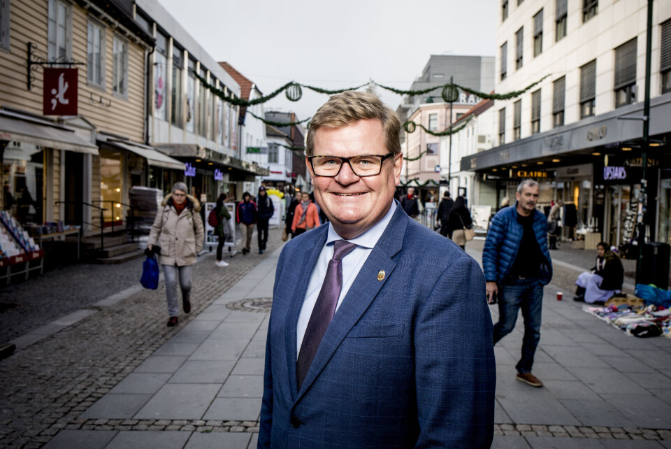 Ordfører Harald Furre (H) mener Kristiansand trenger storbytilskudd. Arkivfoto: Magnus Knutsen Bjørke Ordfører Harald Furre (H) mener Kristiansand trenger storbytilskudd. Arkivfoto: Magnus Knutsen Bjørke