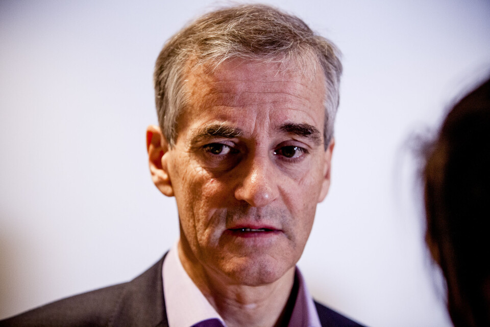Ap-leder Jonas Gahr Støre sier til Aftenposten at Aps frivillighetslinje ikke er absolutt. Foto: Magnus Knutsen Bjørke Ap-leder Jonas Gahr Støre sier til Aftenposten at Aps frivillighetslinje ikke er absolutt. Foto: Magnus Knutsen Bjørke