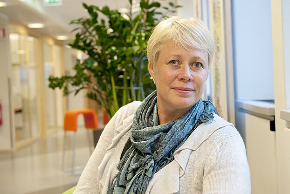 – Vi vet at sykefraværet er høyt i kommunal sektor, og rådmennene sier dette er den største arbeidsgiverutfordringen de har, sier avdelingsdirektør Anne-Cathrine Hjertaas i KS. Foto: Terje Lien – Vi vet at sykefraværet er høyt i kommunal sektor, og rådmennene sier dette er den største arbeidsgiverutfordringen de har, sier avdelingsdirektør Anne-Cathrine Hjertaas i KS. Foto: Terje Lien