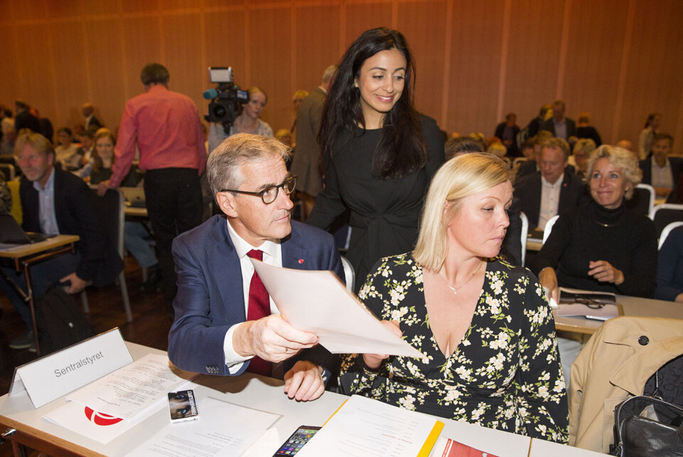 Når partileder Jonas Gahr Støre, partisekretær Kjersti Stenseng og nestleder Hadia Tajik samler partiet til landsmøte, ventes partiet å stemme for å gi kommunene mer kontroll over privatskolene. Arkivfoto: Håkon Mosvold Larsen / NTB scanpix Når partileder Jonas Gahr Støre, partisekretær Kjersti Stenseng og nestleder Hadia Tajik samler partiet til landsmøte, ventes partiet å stemme for å gi kommunene mer kontroll over privatskolene. Arkivfoto: Håkon Mosvold Larsen / NTB scanpix