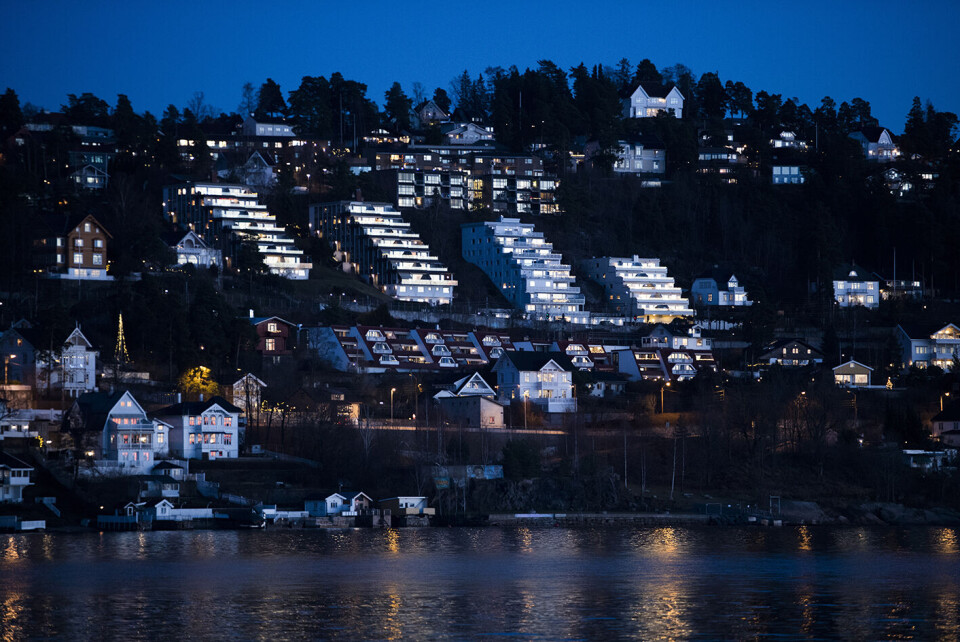 Boligområder på Nordstrand sett fra Sydstranda badeplass på Ulvøya i Oslo. Foto: Jon Olav Nesvold / NTB scanpix Boligområder på Nordstrand sett fra Sydstranda badeplass på Ulvøya i Oslo. Foto: Jon Olav Nesvold / NTB scanpix