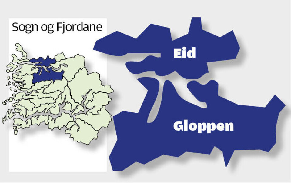 Nordfjord kommune skal etablerast frå 1. januar 2020, så sant ikkje den rådgjevande folkerøystinga i mai får politikarane på andre tankar. Grafikk: Britt Glosvik Nordfjord kommune skal etablerast frå 1. januar 2020, så sant ikkje den rådgjevande folkerøystinga i mai får politikarane på andre tankar. Grafikk: Britt Glosvik