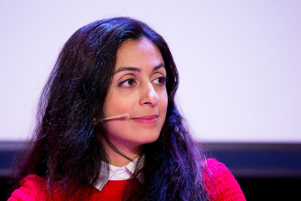 Arbeiderpartiets nestleder Hadia Tajik etterlyser flere kvinnelige teknologer. Foto: Håkon Mosvold Larsen / NTB scanpix Arbeiderpartiets nestleder Hadia Tajik etterlyser flere kvinnelige teknologer. Foto: Håkon Mosvold Larsen / NTB scanpix