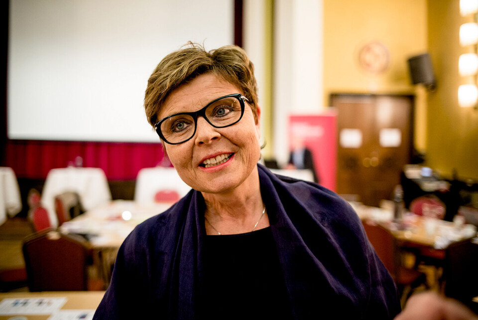– Resultatet er bedre enn jeg hadde forventet, sier Hordalands fylkesordfører Anne Gine Hestetun (Ap). Foto: Magnus Knutsen Bjørke – Resultatet er bedre enn jeg hadde forventet, sier Hordalands fylkesordfører Anne Gine Hestetun (Ap). Foto: Magnus Knutsen Bjørke