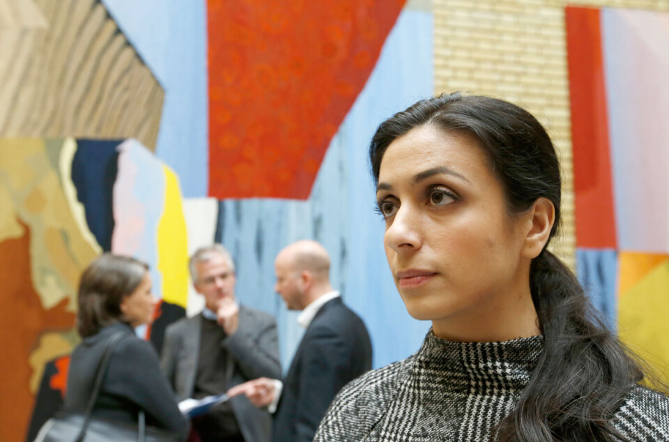 Arbeiderpartiets nestleder Hadia Tajik mener at hijab bør forbys på norske barneskoler. Foto: Terje Pedersen / NTB scanpix Arbeiderpartiets nestleder Hadia Tajik mener at hijab bør forbys på norske barneskoler. Foto: Terje Pedersen / NTB scanpix