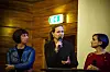 Sigrun Vågeng, Hilde Tonne fra Telenor og Sonja Chirico Indrebø i Statoil ivrer for at kvinner skal engasjere seg i teknologi. Foto: Magnus Knutsen Bjørke