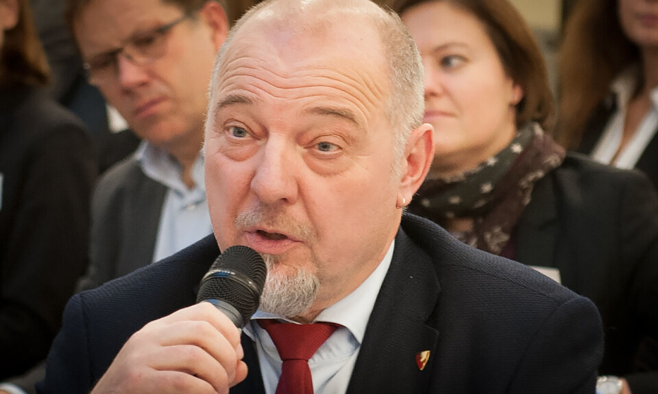 Ap-ordfører Rune Rafaelsen i Sør-Varanger kommune minner om at gruvearbeidere er gull verdt. Arkivfoto: Terje Lien Ap-ordfører Rune Rafaelsen i Sør-Varanger kommune minner om at gruvearbeidere er gull verdt. Arkivfoto: Terje Lien