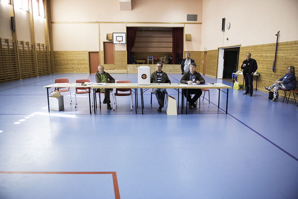 Meland er en av de 31 kommunene hvor det er folkeavstemning om kommunesammenslåing i dag. Foto: Lisa Rypeng Meland er en av de 31 kommunene hvor det er folkeavstemning om kommunesammenslåing i dag. Foto: Lisa Rypeng