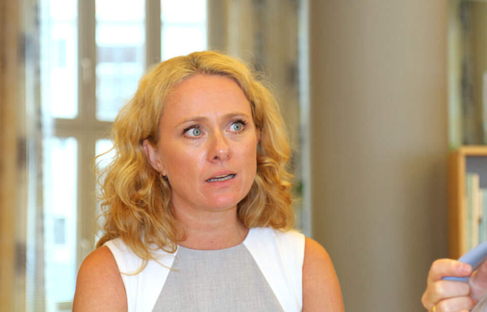 – Det er slutt på at Nav kan kutte i sosialhjelp for familier med ungdom som tjener sine egne penger, sier arbeids- og sosialminister Anniken Hauglie til NTB. Foto: Berit Almendingen – Det er slutt på at Nav kan kutte i sosialhjelp for familier med ungdom som tjener sine egne penger, sier arbeids- og sosialminister Anniken Hauglie til NTB. Foto: Berit Almendingen