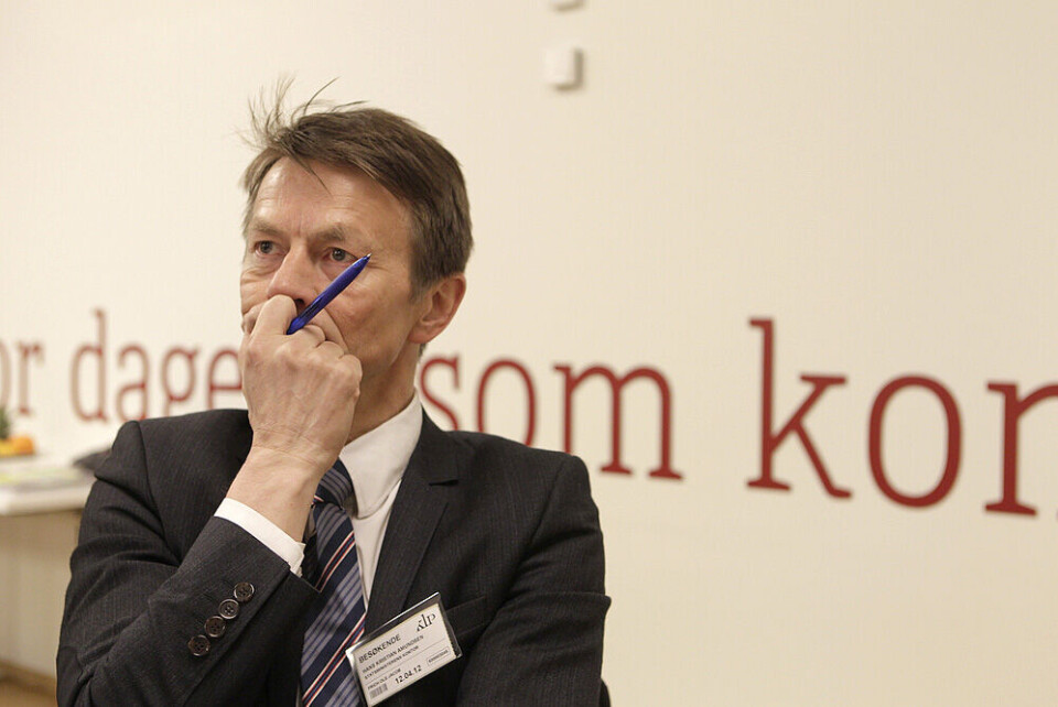 Statssekretær ved statsministerens kontor Hans Kr. Amundsen forklarer om statsministerens kontors kommunikasjon, og tanker om denne, i forbindelse med terroraksjonen 22. juli 2011. Foto: Berit Roald/NTB, Scanpix Statssekretær ved statsministerens kontor Hans Kr. Amundsen forklarer om statsministerens kontors kommunikasjon, og tanker om denne, i forbindelse med terroraksjonen 22. juli 2011. Foto: Berit Roald/NTB, Scanpix