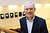 Sverre Thornes er administrerende direktør i Kommune-Norges største leverandør - KLP. Foto: Henning Aarset.