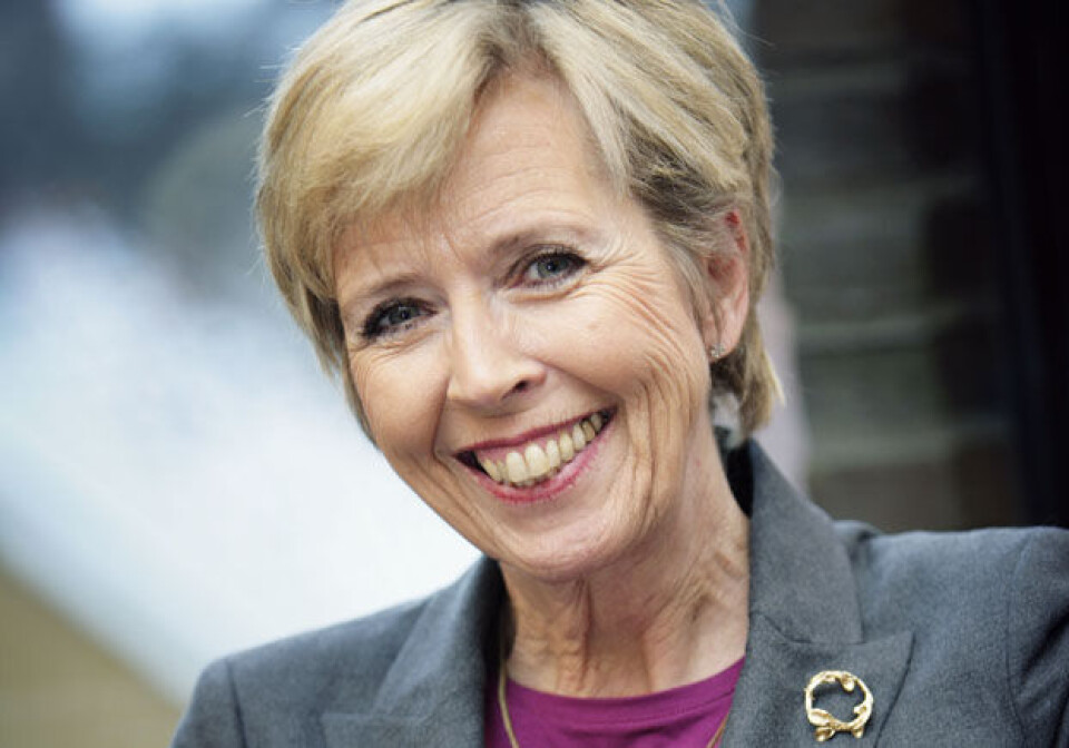 – Lovpålagte samarbeidsavtaler er et viktig verktøy i gjennomføringen av samhandlingsreformen, sier helse- og omsorgsminister Anne-Grete Strøm-Erichsen (Ap). Foto: Torgeir Haugaard, Forsvarets mediesenter – Lovpålagte samarbeidsavtaler er et viktig verktøy i gjennomføringen av samhandlingsreformen, sier helse- og omsorgsminister Anne-Grete Strøm-Erichsen (Ap). Foto: Torgeir Haugaard, Forsvarets mediesenter
