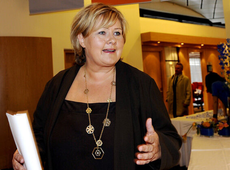 Valgforsker Hanne Marthe Narud tror at Høyre har tjent på å ha Erna Solberg som leder Solberg snakker om mennesker istedenfor milliarder. Arkivfoto: Joakim S. Enger Valgforsker Hanne Marthe Narud tror at Høyre har tjent på å ha Erna Solberg som leder Solberg snakker om mennesker istedenfor milliarder. Arkivfoto: Joakim S. Enger